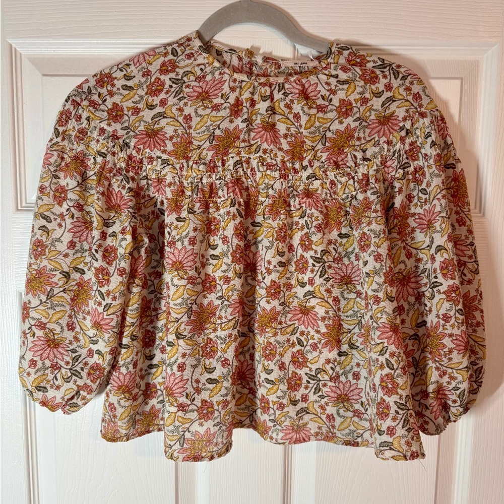 Floral Print Women's Top